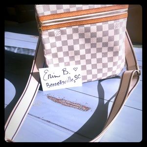 LV Bosphore Messenger Damier Azur